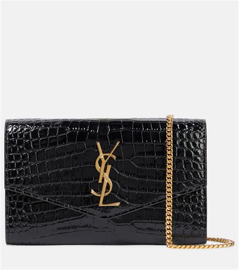 saint laurent uptown leather wallet